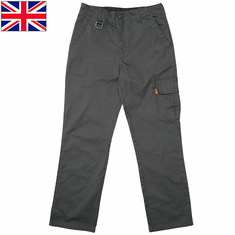 イギリス郵便局 ロイヤルメール ワークパンツ チャコールグレー RYT1 メンズ サイズ38以上 PP440UN ROYAL MAIL ワークウェア ワーカーパンツ トラウザーズ ボトムス ズボン カジュアル ポリエステル コットン ポリコットン ツイル 男性 メンズ 実物 未使用品