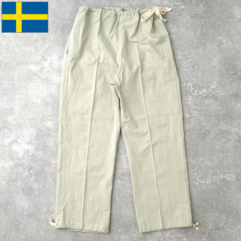 Rakuten - スウェーデン軍 M39 スノーカモパンツ グレー J.F.B. デッドストック PP509NN SWD M-39 オーバーパンツ ワイドパンツ イージーパンツ ボトムス ズボン コットン 雪上迷彩 雪中戦 戦闘服 カモフラージュ 男性 メンズ 大きいサイズ 実物ミリタリー 軍物 軍モノ 未使用品