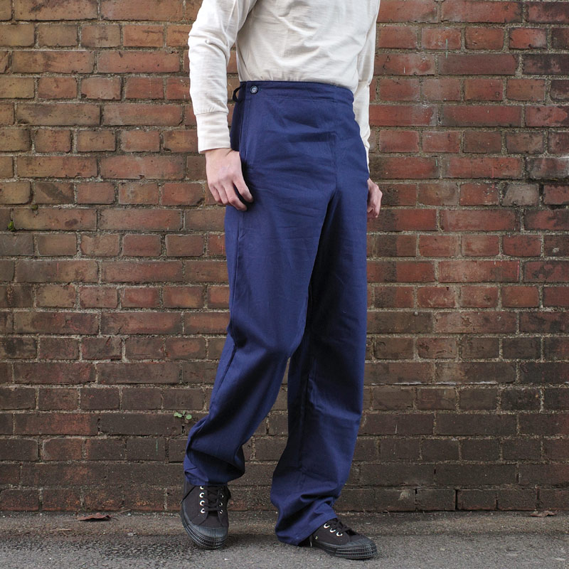 ロシア軍 マリーン セーラーパンツ ネイビー デッドストック PP346NN 海軍 NAVY ワーク ワーカー 作業着 ズボン ルームウェア 部屋着 コットン 綿 メンズ 男性 実物ミリタリー 軍モノ 軍物 本物