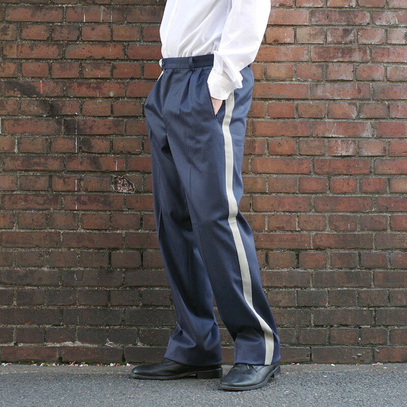 チェコ軍 ドレスパンツ ネイビー サイドライン...の紹介画像3