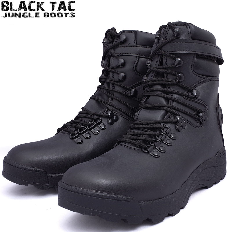 BLACK TAC #YA031005 PUコンバットブーツ 本格派ミリタリーブーツの決定版 