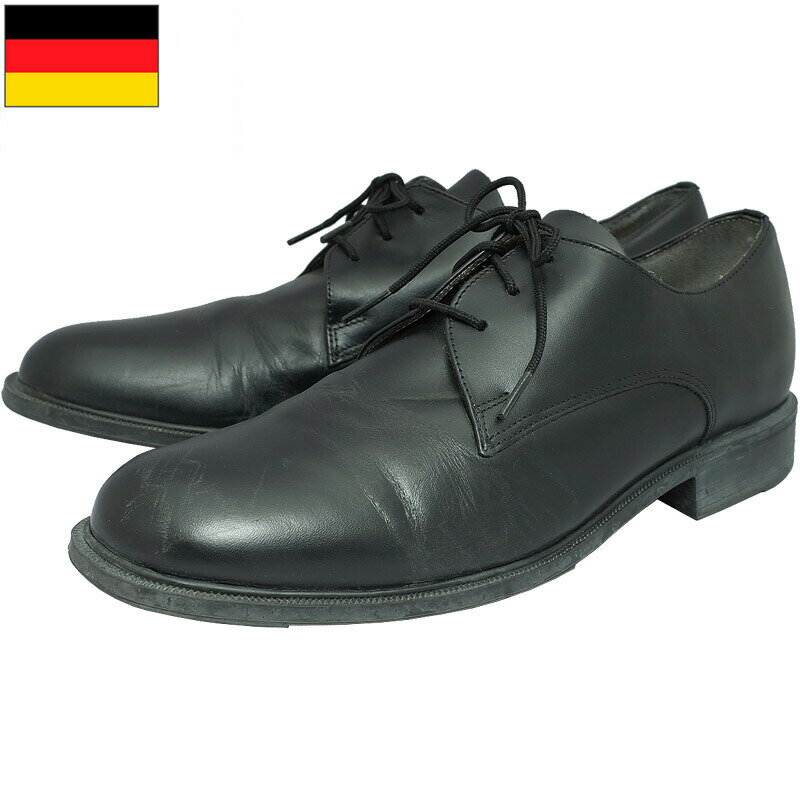 ドイツ軍 レザー ドレスシューズ ブラック USED FS0