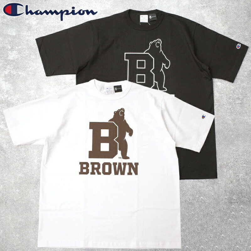 樂天商城 - Champion チャンピオン #C5-D305 T1011 半袖 プリントTシャツ『Brown University』 ショートスリーブ ティーシャツ カットソー メンズ レディース 男性 女性 ユニセックス トップス インナー カジュアル アメカジ ミリタリー 春 夏 秋 アメリカ製 ティーテンイレブン
