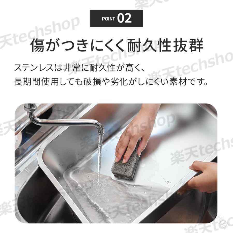 大型 猫 トイレ ステン キャット トイレ 大きい 大きめ 深い 飛び散らない 飛び散...