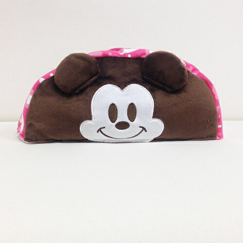 ミッキー ティッシュケースカバー ピンク キャラクター[SB-169] キャラクター ぬいぐるみ MICKY MOUSE【Disneyzone Disney/ディズニー】