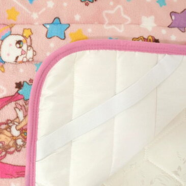 スター トゥインクル プリキュア フランネル お昼寝敷きパッド パッドシーツ ベッドパッド ベビー布団用 70×120cm ピンク キャラクター キッズ 幼稚園 保育園 スター☆トゥインクルプリキュア TO-190405