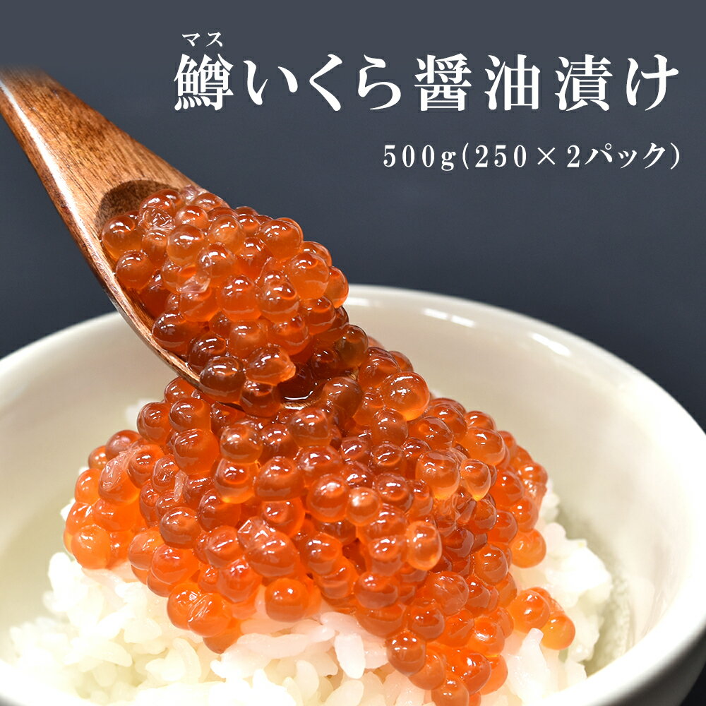 遅れてごめんね 母の日 あす楽 ますいくら 醤油漬け 500g お祝い ギフト お取り寄せグルメ 高級 国内加工 鱒いくら 送料無料 海鮮ギフト 海の幸 イクラ 冷凍 海鮮丼 贈答 プレゼント ます 魚卵