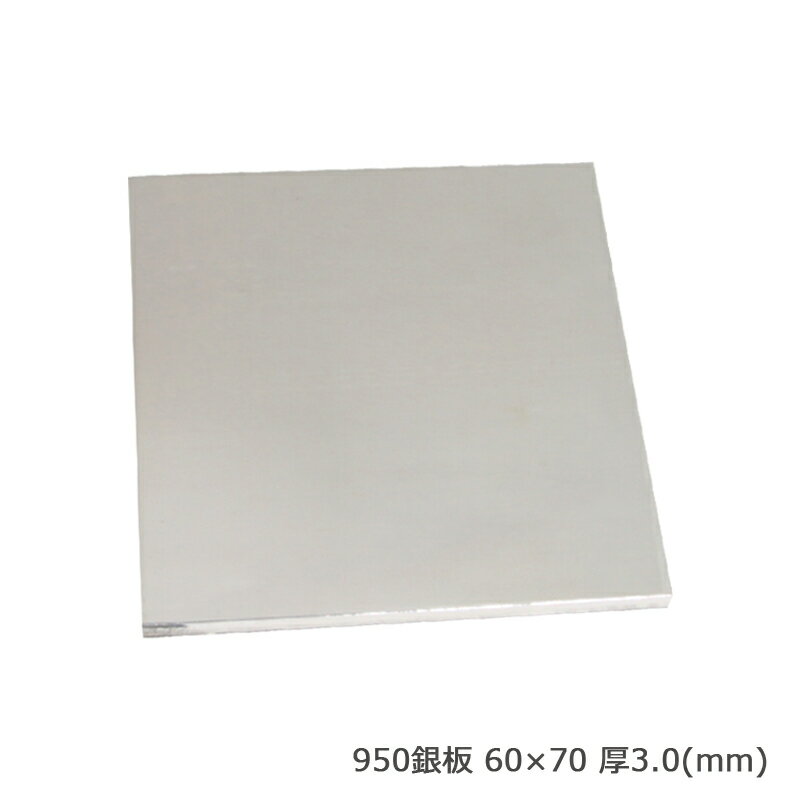 S&F（シーフォース）950銀板 60×70 厚3.0