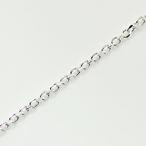 SV925 ネックレスチェーン アズキ(4面カット) 幅1.0mm 40cm