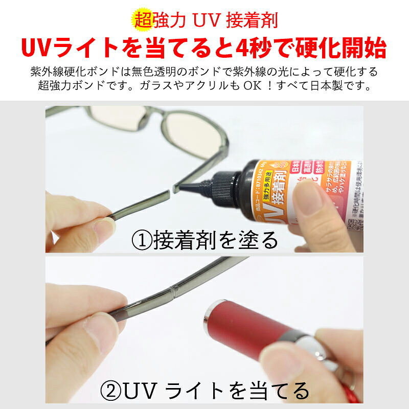S&F UV接着剤 UV100 (ハード) 60g