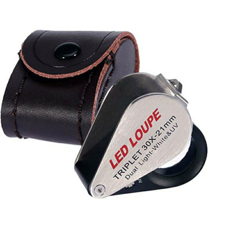 精密LED付 2WAYルーペ DX 20倍