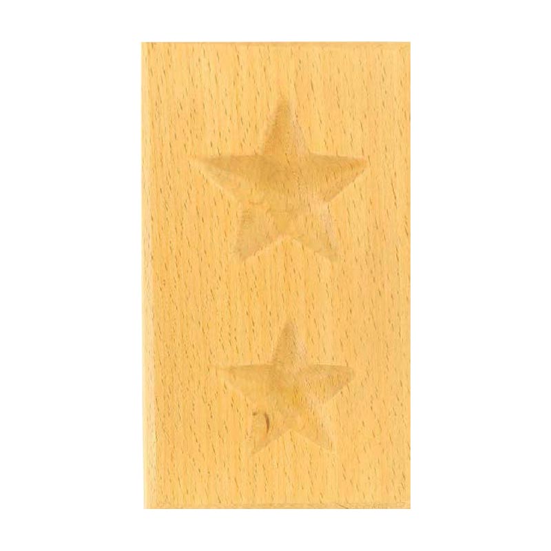 【在庫限り廃盤商品】木製溝台 星型