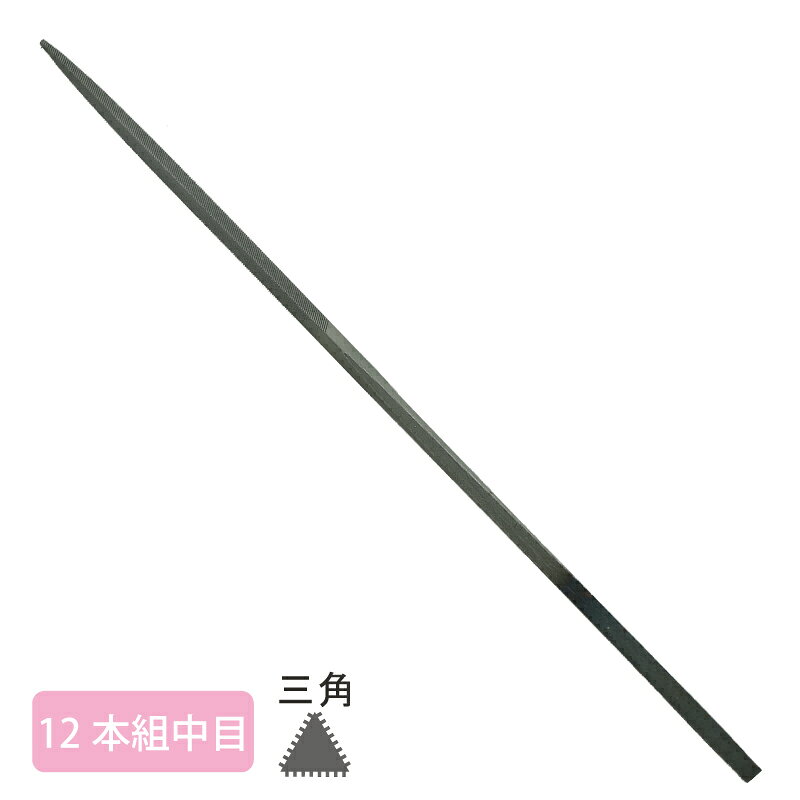 Rakuten - 組ヤスリ 12本組 三角 中目
