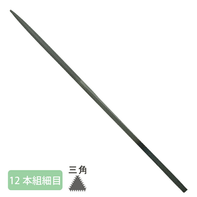 Rakuten - 組ヤスリ 12本組 三角 細目