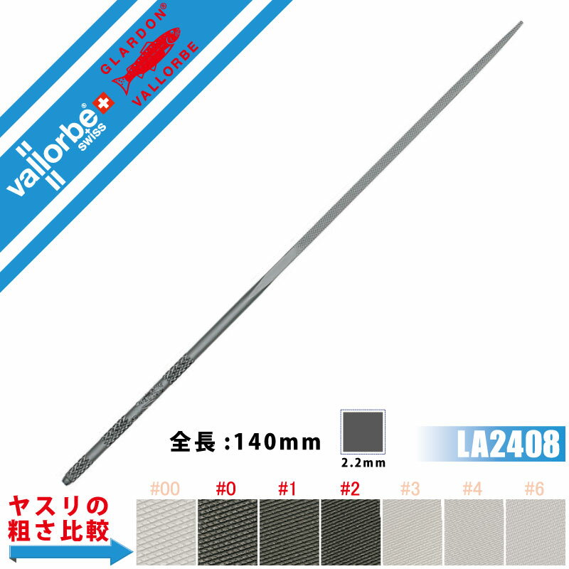 Rakuten - vallorbeヤスリ ニードル 角 LA2408-140-0
