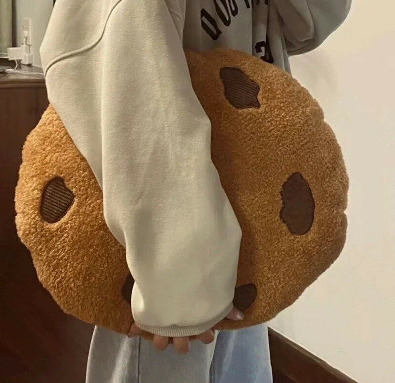 ぬいぐるみ 抱き枕 寝枕 だき枕 クッション クッキーこ 45cm だき枕 クッション 置物 まん丸 添い アニメ 柔らかく ふわふわ 可愛い 大きい おもしろい 贈り物 子供 お誕生日 プレゼント 店飾り