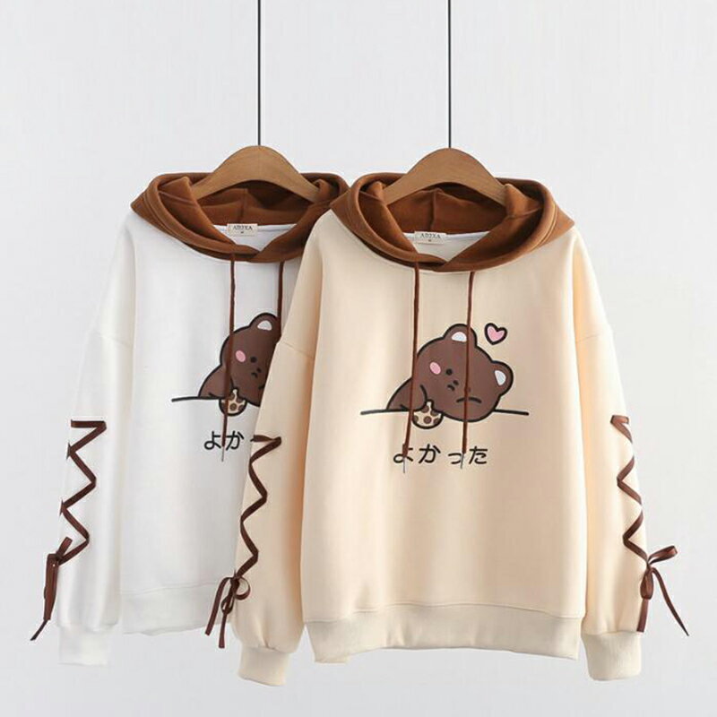 パーカー レディース トレーナー フード付き トップス プルオーバー シャツ 英字柄 くま レース リボン クマ柄 耳 無地 白 長袖 おおきいサイズ ゆったり カジュアル 春秋冬 シンプル スポーツ 運動風 韓国 裏起毛 おしゃれ 可愛い 通勤 通学 旅行