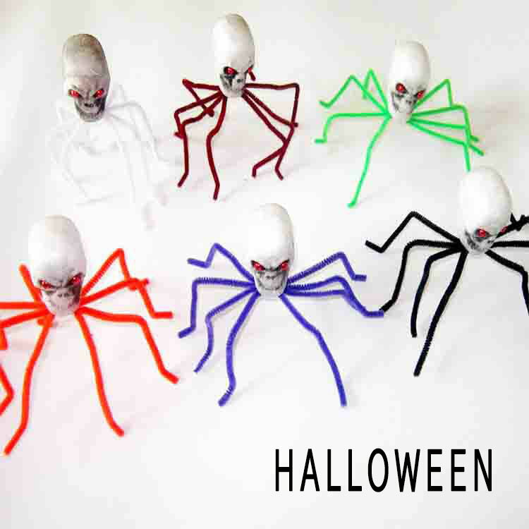 【6点セット】 ハロウィン 蜘蛛 ドレッドフルズ　ナマケモノ おもちゃ　蜘蛛 大きい 蜘蛛 おもちゃ 怖い 蜘蛛 おもちゃ リアル