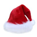 【2個セット】クリスマス帽子 サンタ 帽子 大人 サンタ サンタ帽子 柔らかいぬいぐるみのクリスマス帽子 大人用 子供用 ふわふわ 暖かい 男女兼用 サンタ帽子コスチューム 小物 仮装 ロールプレイ サンタクロースの帽子