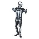 ハロウィン 子供 骸骨コスプレ衣装 ホラー風 キッズ スカルスーツ 男の子 ドクロ お化け スケルトン風 恐怖 着ぐるみ 仮装 コスチューム 可愛い 髑髏全身タイツ 骸骨子供服 イベント クリスマス 演出服