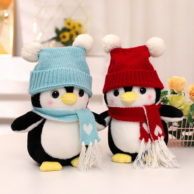 Rakuten - ペンギン ぬいぐるみ かわいい リアル 子供 女の子 おもちゃ 25cm お誕生日ギフト 新学期プレゼント かわいい リアル 子供 女の子 おもちゃ 子供の日 誕生日 クリスマスプレゼント 6歳以上