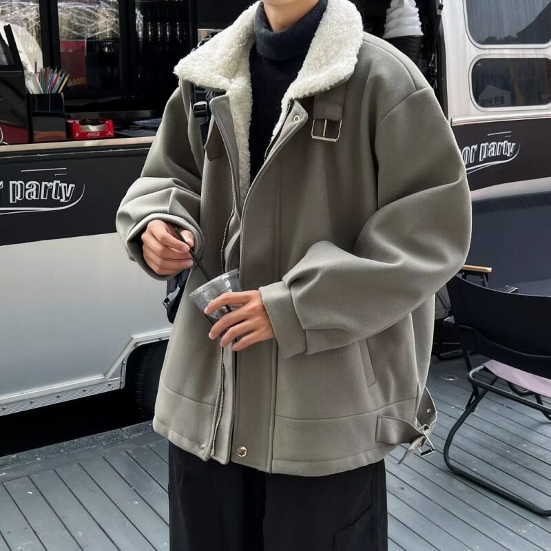 メンズ ジャケット コート ブルゾン フライトジャケット ボアジャケット アウター 裏起毛 冬服 秋冬 厚手 暖かい 防風 防寒 ボア 防寒 保温 冬 カジュアル おしゃれ