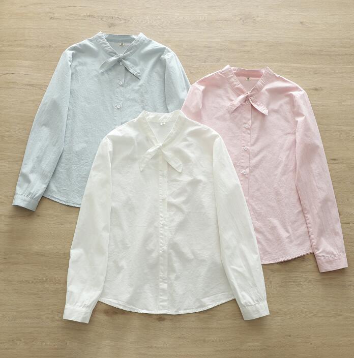 シャツ ブラウス 長袖 カジュアル レディース トップス シンプル 無地 大きいサイズ 韓国 トレンド 春 夏 春服 夏服 ゆったり とろみワイシャツ ノーアイロン オフィス ファッション 通勤 日常 高通気性
