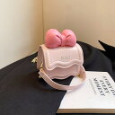 ショルダーバッグ 女の子 小学生 おしゃれ リボン 蝶結び かわいい ミニバッグ 小さめ 斜めがけ 手上げ ショルダーバッグ キッズ 2way 子供 キッズ 日...