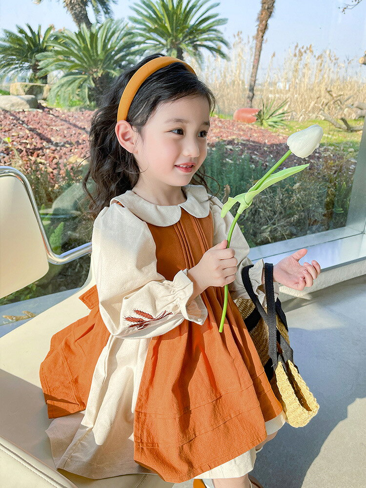 Rakuten - 子供ドレス キッズドレス ワンピース 女の子 ピアノ発表会 可愛い レーススカートプリンセス 長袖 フォーマル 結婚式 スクール 式典 フラワーガール ウェディング 記念撮影 司会者