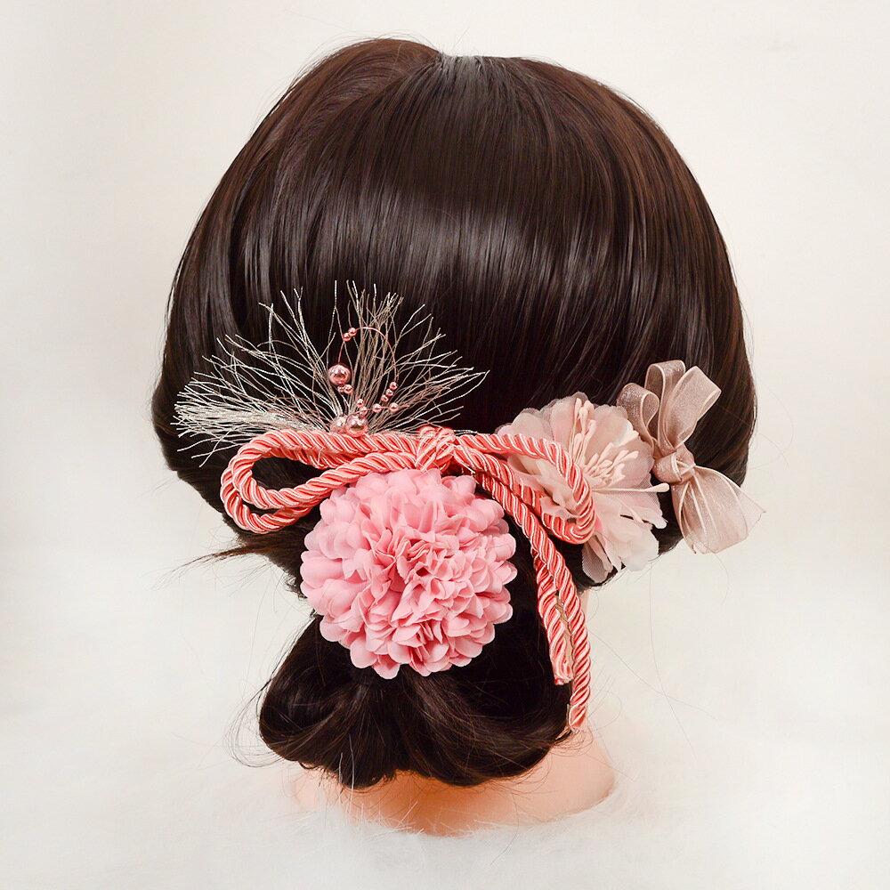 髪飾り 卒業式 へッドアクセサリー ド ライフラワー シルヴァ セシル シェール タッセル 水引 ヘッドドレス 和婚 結婚式 成人式 着物 和装 花嫁 白 袴 和風 成人式 卒業式 ドライフラワー 水引 金箔 和装 振袖 袴 ヘッドドレス 結婚式 七五三 結婚式、成人式、花火大会、卒業式、お祭りなどでの着物や浴衣にピッタリ！ "伝統的なつまみ細工： ダリアとちりめん高品質素材の手作り飾りの組み合わせ、職人の気持ちを込め、手で一つずつ丁寧に作りしております。使用場面：結婚式、成人式、花火大会、卒業式、お祭りなどでの着物や浴衣にピッタリ！各パーツがUピン付きで、自由にアレンジできます。ご注意：PCやスマホのディスプレイの違いから写真の写り方により実物と若干異なる場合もございます。 あらかじめご了承くださいますようにお願い申し上げます。保証：この商品は厳密な検品を経てお届けいたします。万が一、縫製の不具合やその他の不良箇所がございましたら、商品の交換等迅速な対応させて頂きます。" 5