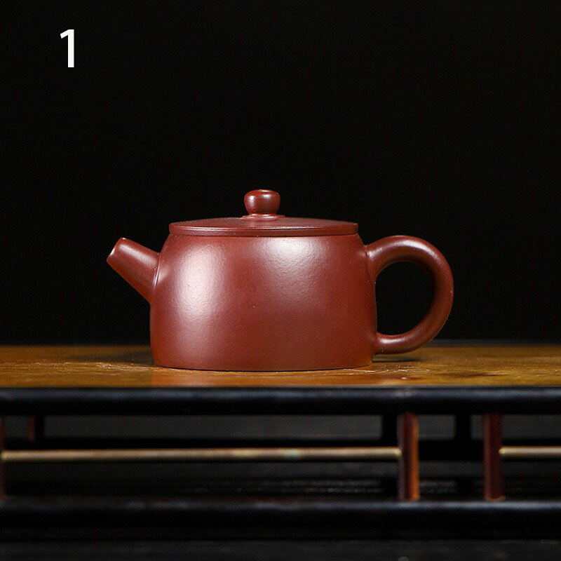 茶壷 急須 紫砂壺 ティーポット 常滑焼 紫砂茶器 唐物紫泥急須 紫砂壺急須 煎茶器 茶道具 手作り 手描き急須 極細工 朱泥紫砂 在銘 zsh40