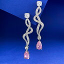 ピアス 両耳用 人工ダイヤモンド シルバー925 人工ダイヤ 人工宝石 ダイヤ ギフト 普段使い 卒業式 耳飾り パーティー 結婚式 プレゼント 誕生日 おしゃれ 人気 華やか bed223(4)