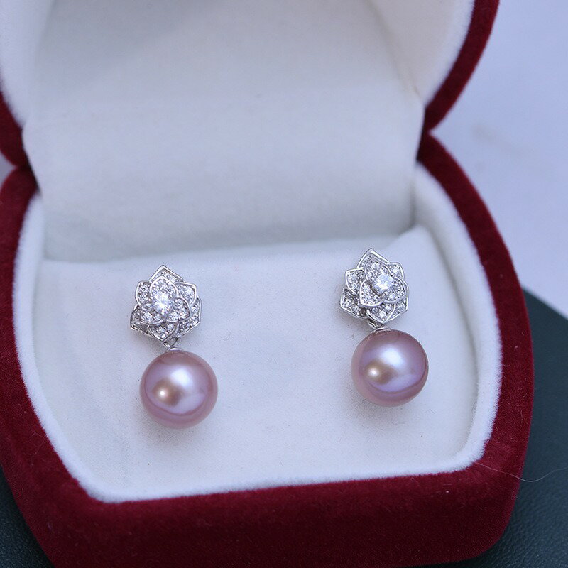 ピアス パール 本真珠 淡水パール 9-10mm パールピアス 卒業式 真珠 ピアス 普段使い s925 冠婚葬祭 入学式 イヤリング 天然本真珠 淡水真珠 結婚式 成人式 一粒 真珠ジュエリー 両耳用 zed25