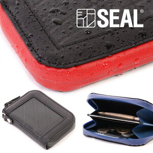 コインケース ミニウォレット waterproof メンズ スマートウォレット SEAL シール 財布 防水 廃タイヤ タイヤチューブ 人気 日本製 黒 プレゼント ギフト