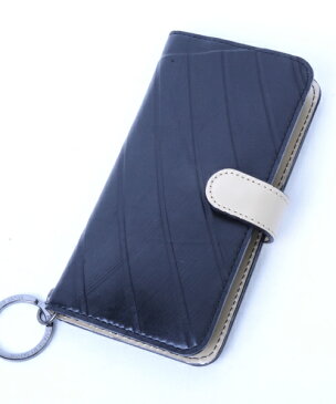 【Xmasイベント開催】 iPhone7・iPhone8ケース diary type メンズ SEAL シール バッグ iPhone7ケース 防水・耐水 廃タイヤ タイヤチューブ 人気 日本製 黒