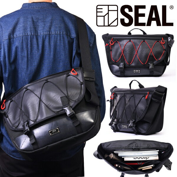 MESSENGER BAG AMBIDEXTROUS メンズ SEAL シー