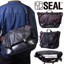 シール 【P10倍 5/10限定】 MESSENGER BAG AMBIDEXTROUS メンズ SEAL シール ショルダーバッグ メッセンジャーバッグ 防水 廃タイヤ タイヤチューブ 人気 日本製 黒 バイク 自転車 プレゼント ギフト