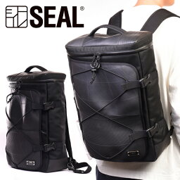 キューブ リュック メンズ 【5/1限定！最大100%ポイントバック※要エントリー】 CUBE BACKPACK バックパック メンズ SEAL シール リュック 旅行 トラベルリュック ショルダー 防水 廃タイヤ タイヤチューブ 人気 日本製 黒 バイク プレゼント ギフト