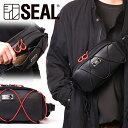 シール ボディバッグ メンズ Elastic Bodybag 旅行用 SEAL シール ブランド バッグ バイク ショルダーバッグ 防水 耐水 廃タイヤ タイヤチューブ 軽量 日本製 黒 プレゼント ギフト