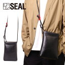 【P10倍 7/20限定】SEAL レザーコード ショルダーバッグ メンズ サコッシュバッグ 小さめ 斜め掛け シール ミニショルダーバッグ 防水 耐水 本革 ...