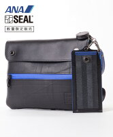 SEAL for ANA トラベル サコッシュ ウォレット SEAL シール バッグ ショルダーバッグ 防水 耐水 廃タイヤ タイヤチューブ 人気 日本製 メンズ プレゼント