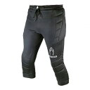 (パケット便送料無料)HO SOCCER(エイチオーサッカー)3/4 GKパンツ TROUSERS 3/4 LOGO(BLACK LOGO) 50.5559