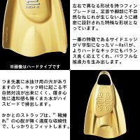 SOLTECSWIM(ソルテックスイム)ハイドロテック2フィン(ソフト)(フィン/競泳/水泳/練習/トレーニング)