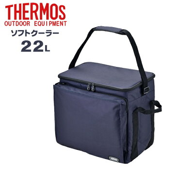 THERMOS(サーモス) クーラーバッグ ソフトクーラー 折りたたみ 保冷 22L ROC-001 アウトドア