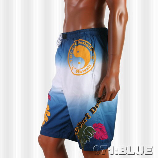 (パケット便送料無料)T&C Surf Designs(タウカン)リーフPT・サーフパンツ(インナー付)フルロング【メンズ水着】0207-114