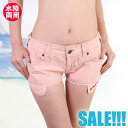 (パケット便送料無料)CAMU CAMU ドロップポケット カラーデニム・UVカット/UPF50+(レディース水着)9045