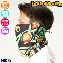 (パケット便送料無料)LOUDMOUTH ラウドマウス ネックゲイター LOUD MASK BUFF バフタイプフェイスカバー 接触冷感ネッククーラー/マスク 770-921-020:Shagadelic Black