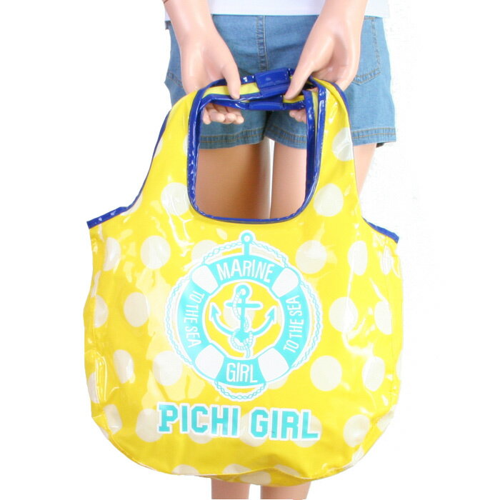 【あす楽】(パケット便送料無料)Pichi Girl ピチ ガール プールバッグ・ガールズ/女児 キッズ・ジュニア水着 ビーチバッグ 124-527