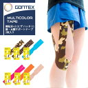 【あす楽】(パケット便送料無料)GONTEX(ゴンテックス) 膝貼足+2 ヒザハッタリ 膝・太腿サポートテープ 2枚(テーピング/トレッキング)