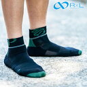(パケット便送料無料)R×L アールエルソックス WILD WOOL【壱(厚み:薄・丈:短)】メリノウール×コーデュラ(R)ソックス(ラウンド)【男女兼用/日本製】MWS1001